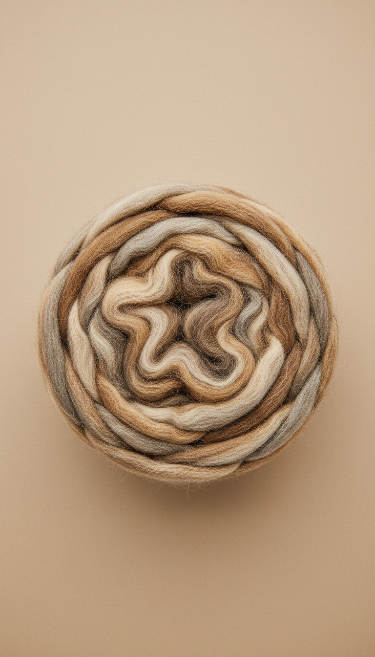 Loose Roving Hand-Washed Wool