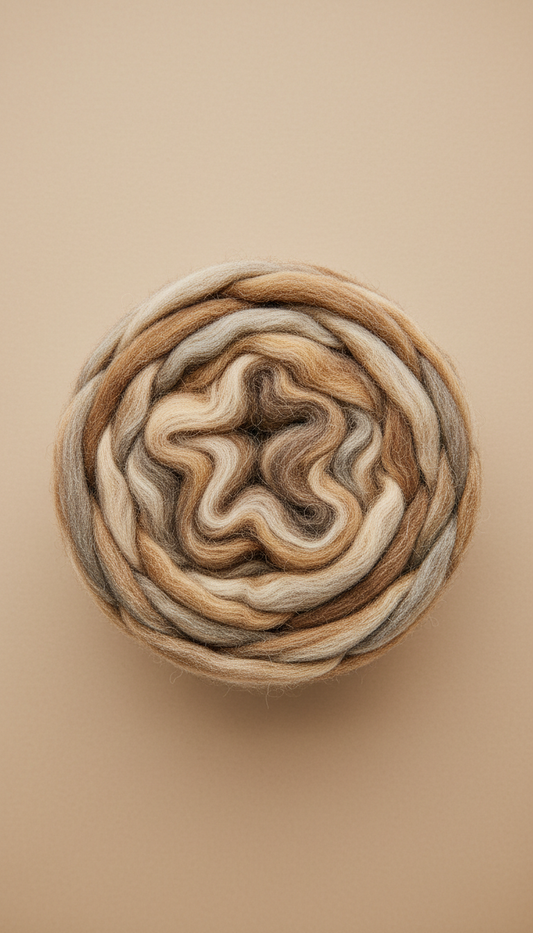 Loose Roving Hand-Washed Wool